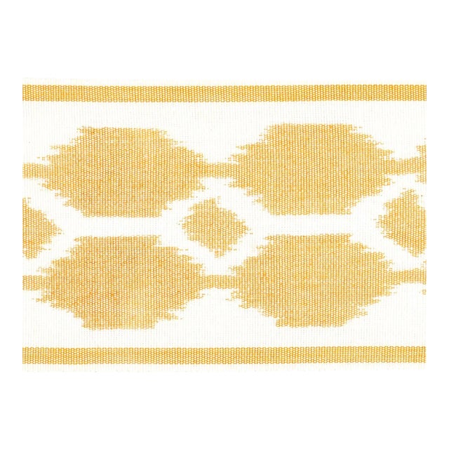 Schumacher Telia Tape In Ochre For Sale