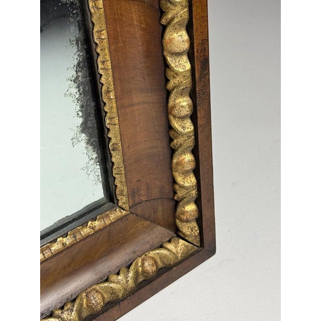 Antique French Mirror in Mahogany, 1800s For Sale - Image 5 of 14