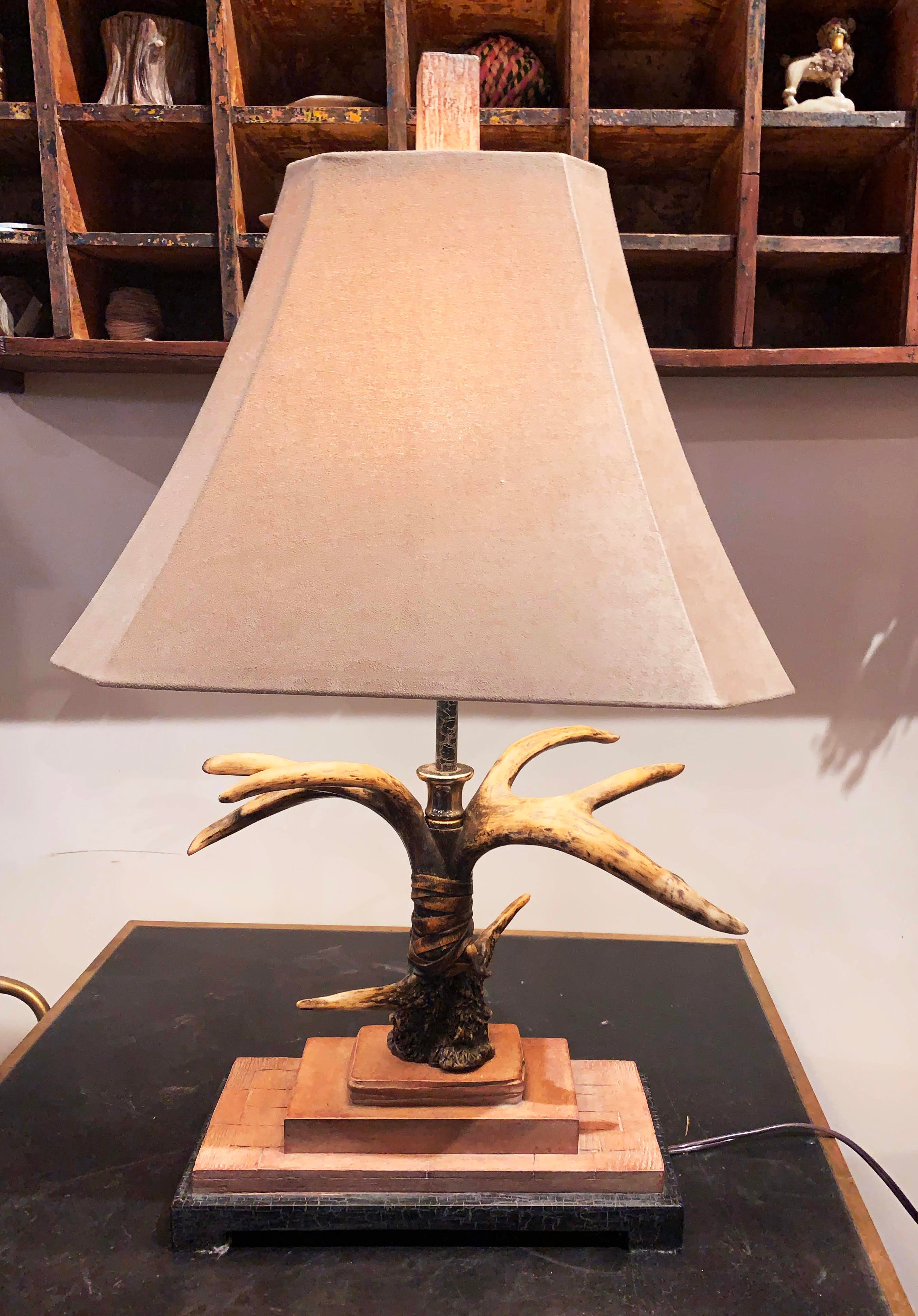 stag standard lamp