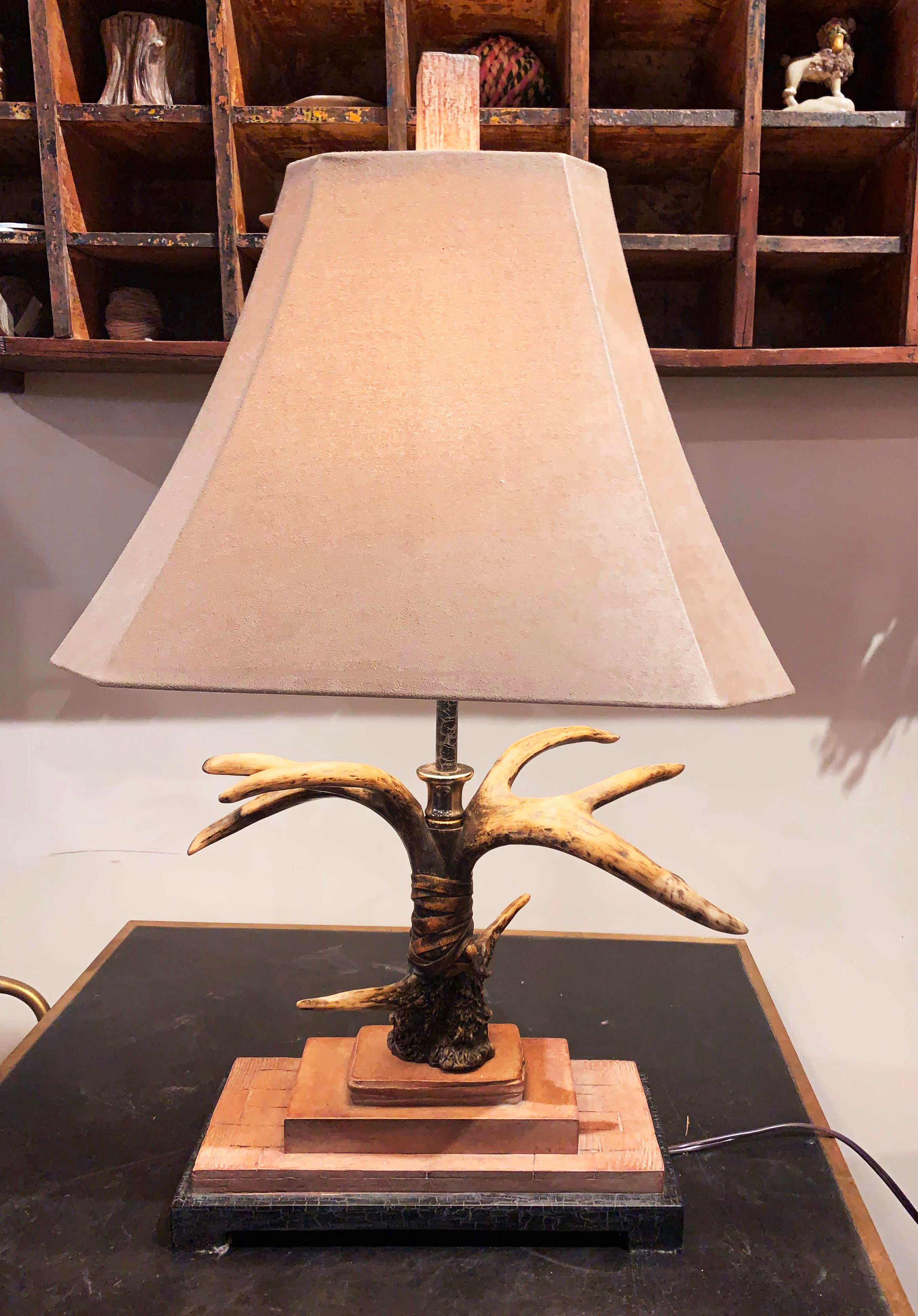 stag table lamp