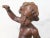 Antique Spanish Walnut Cherub on Custom Iron Stand For Sale - Image 4 of 5