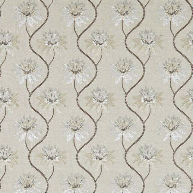 Harlequin Eloise Fabric in Pearl - a Sample For Sale