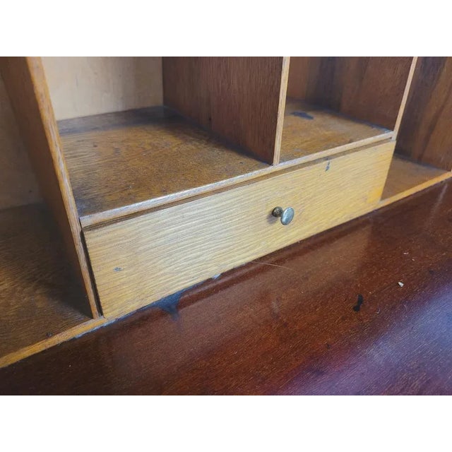 Edwardian Inlaid Writing Bureau, 1910s For Sale - Image 9 of 18