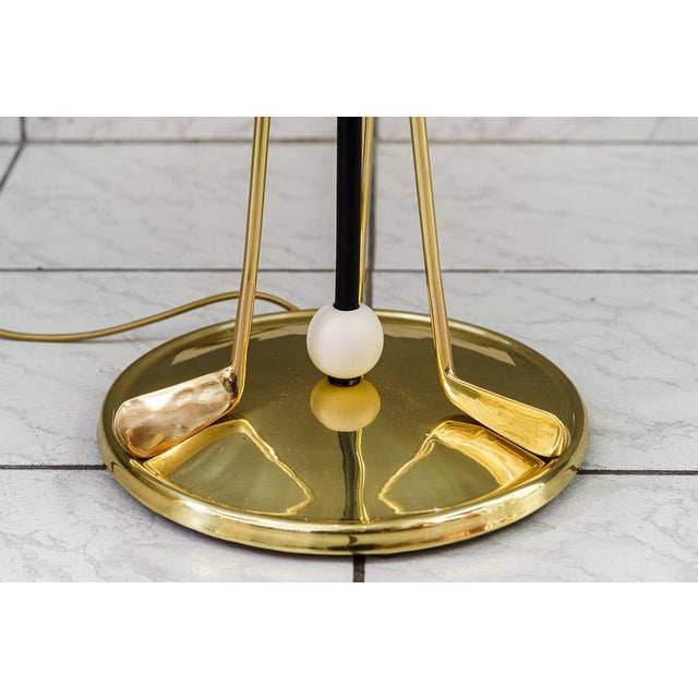 Floor Lamp with 3 Golf Rackets, Italian, 1950s For Sale - Image 17 of 18