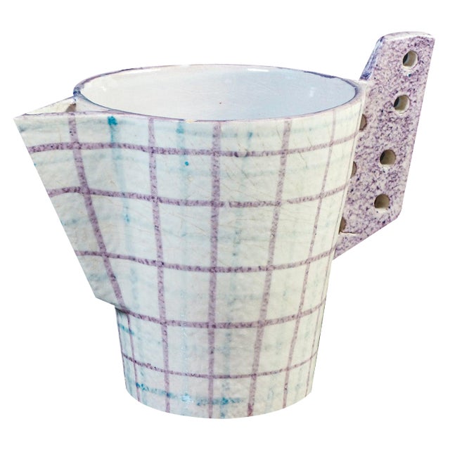 Majolica Jug, Albisola, 1950s For Sale