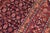 1980s Boho Chic Persian Tabriz Mahi Blue/Red Wool Rug - 9'11'' X 12'6'' For Sale - Image 5 of 10