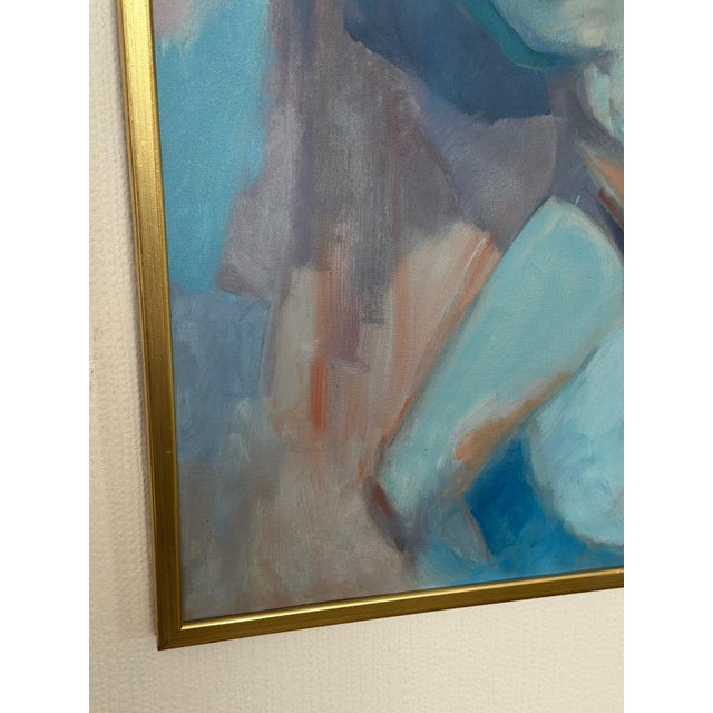 Anna Lewenhaupt, Frozen Movement, 1988, Oil on Canvas, Framed For Sale - Image 16 of 18