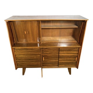 Mid-Century Retro Walnut Drinks Cabinet from F.D. Welters, 1960s For Sale
