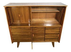 Mid-Century Retro Walnut Drinks Cabinet from F.D. Welters, 1960s
