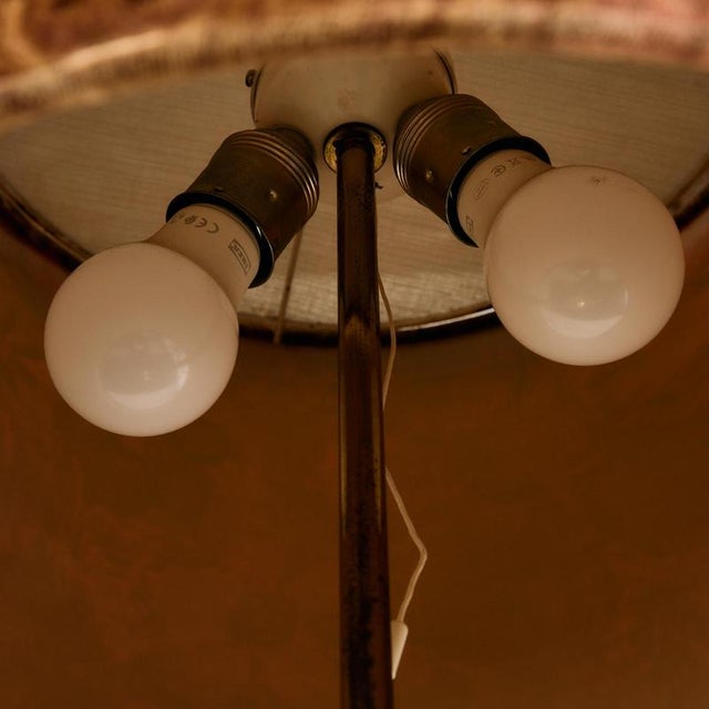 Vintage Brass Table Lamp, 1970s For Sale - Image 9 of 12
