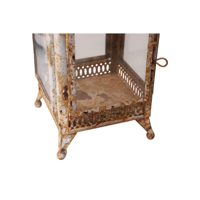 Mid 20th Century Rustic Pagoda Lanterns, a Pair For Sale - Image 5 of 6