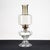 Glass and Metal Oil Table Lamp For Sale - Image 4 of 9