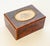 Mid Century Austrian Burlwood Box With Embroidered Insert For Sale In Dallas - Image 6 of 13