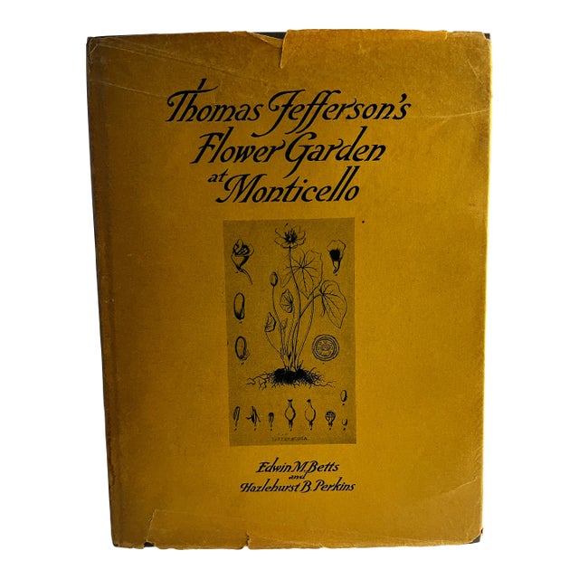 1941 Thomas Jefferson's Flower Garden Book For Sale