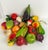 A large set of 23 vintage papier-mâché assorted fruits and vegetables, handmade in Mexico, dated to late 1980s. The set...