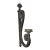 Vintage Cast Metal Wall Sconces, Gothic Revival Style For Sale