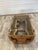 A- 373 vintage industrial coffee table made of wooden molds by locomotive factory in martin [ sk] +-1950 new glass on top...