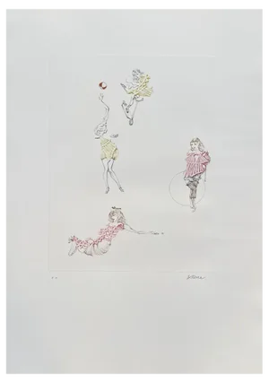 Hans Bellmer, Mirror of Dreams 9A, 1972, Etching