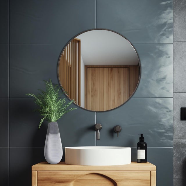 Balducci Round Mirror- Small For Sale - Image 9 of 10