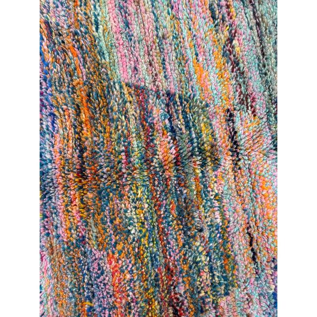 Handwoven Berber Mrirt Rug in Wool, 1990s For Sale - Image 6 of 12