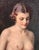 Alfred Georges Hoën 1920s French Academic Oil Painting of a Nude Bather For Sale - Image 9 of 13