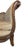 Vintage 1996 Bassett French Provincial Carved Wood Sofa For Sale In Austin - Image 6 of 8