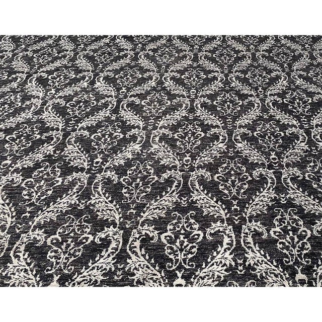 Handwoven Transitional Peshawar Area Rug 10x13 For Sale - Image 9 of 9