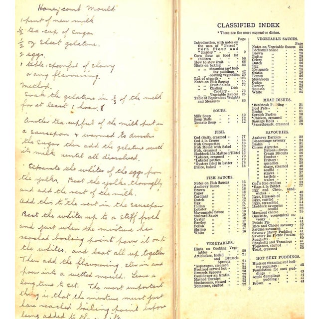 White "Light Fare Recipes for Corn Flour and "Raisley" Cookery" 1929 Brown & Polson (Firm) For Sale - Image 8 of 11