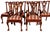 Early 20th Century English Chippendale Style Carved Mahogany Ball & Claw Dining Chairs- Set of 8 For Sale - Image 5 of 7