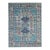 10x14 Jasmine Radiant Gray Geometric Medallion Modern Hand Knotted Wool Carpet Rug For Sale
