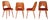 Mid-Century Beech Chairs by O. Haerdtl, Czech, 1950s, Set of 4 For Sale