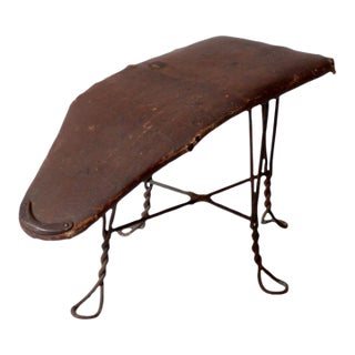 Antique Victorian Shoe Fitting Stool For Sale