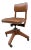 Early 20th Century Gunlocke Style Swivel-Tilt Desk Chair From B. L. Marble Chair Co. For Sale