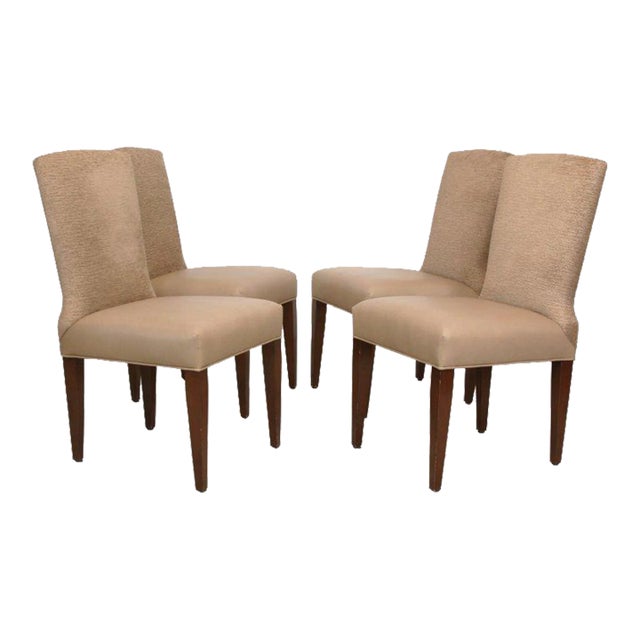 Set of 4 Artistic Frame Loren Sidechair For Sale