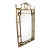 Hollywood Regency Style Faux Bamboo Mirror C. 1970's For Sale