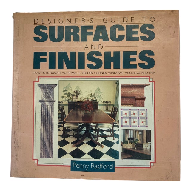 Designer’s Guide to Surfaces and Finishes For Sale