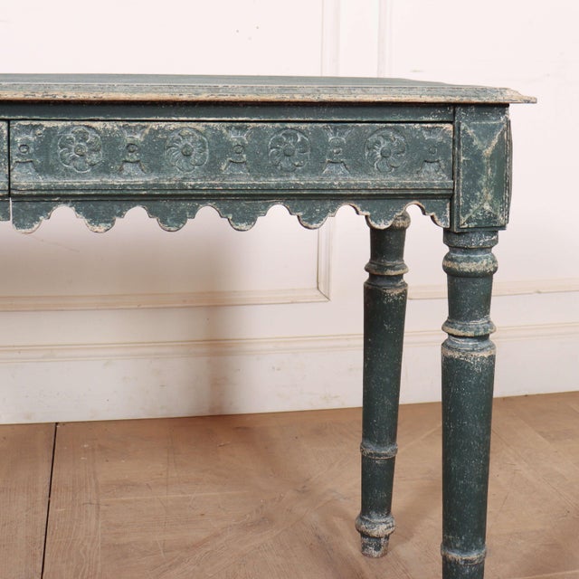English Gothic Style Side Table For Sale - Image 3 of 11