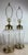 1990s 1990s Frederick Cooper Hand Blown Glass and Brass Table Lamps/a Pair For Sale - Image 5 of 9