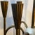 Metal 1950s Oscar Torlasco Style Mid-Century Modern Solid Brass Italian Chandelier For Sale - Image 7 of 13