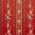 Sample - Schumacher Elena Paisley Stripe Wallpaper in Pompeii For Sale