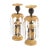 English Regency Candlesticks With Crystal Lusters (1800) For Sale - Image 10 of 10