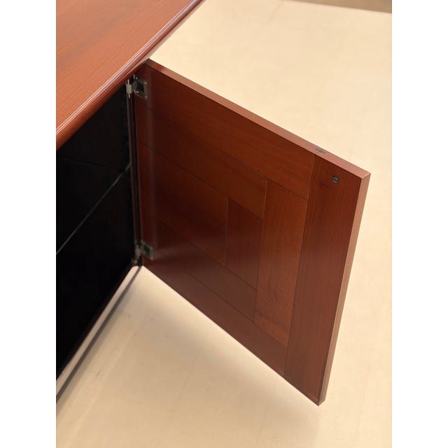 Sheraton-Style Low Sideboard by Giotto Stoppino and Ludovico Acerbis for Acerbis, 1970s For Sale - Image 10 of 18