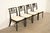 Baker Furniture Company Baker Furniture Historic Charleston Regency Ebonized and Gold Gilt Dining Chairs, Set of Four For Sale - Image 4 of 15
