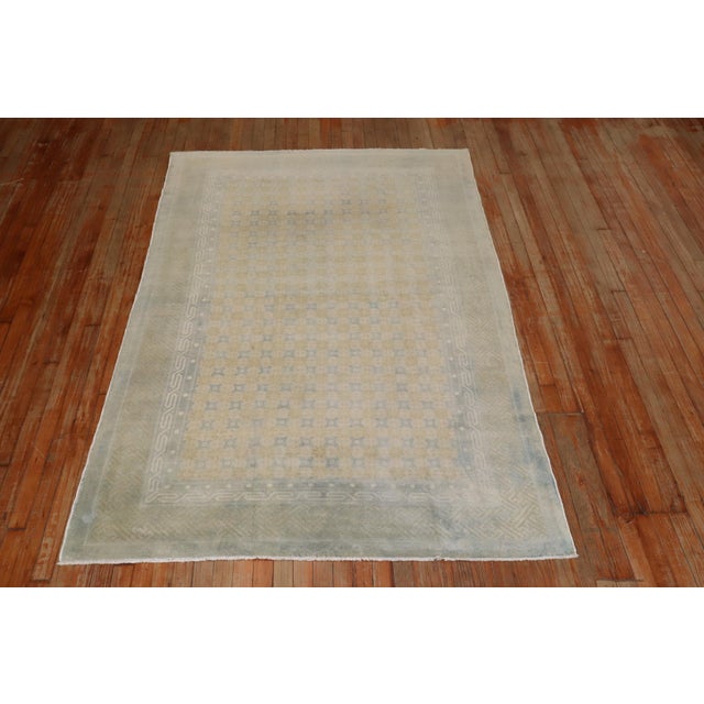 Zabihi Collection Muted Antique Chinese Rug For Sale - Image 10 of 11