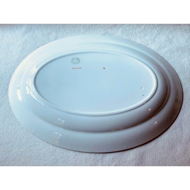 A Trio of 1920s Bone China Platters For Sale - Image 18 of 18