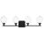 Modern Sean Lavin By Visual Comfort Studio Clybourn 4-Light Bath Vanity Sconce in Midnight Black For Sale - Image 3 of 3