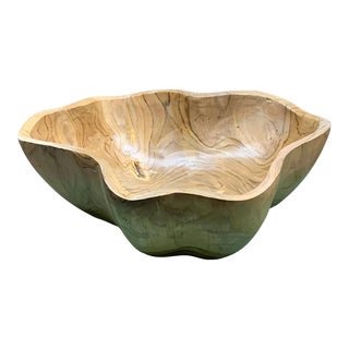 Medium Wooden Bowl For Sale