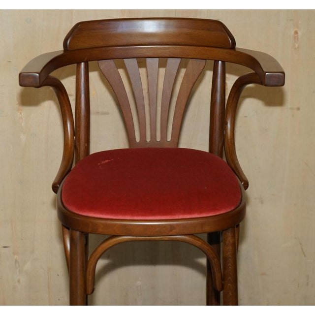 Bar Stools in Bentwood, Set of 5 For Sale - Image 16 of 18