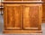 Vintage Pair of Elmwood Bookcases / Cabinets With Adjustable Shelves , Uk Import c.1950 For Sale - Image 4 of 11