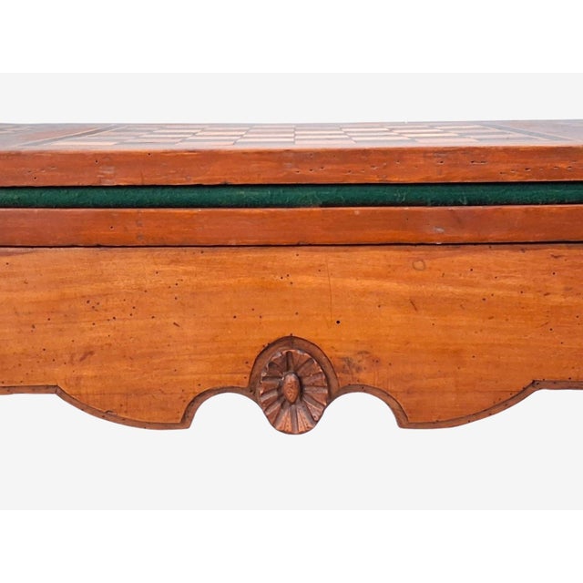 Louis Xvi, French Provincial Games Table, Parquetry, Fruitwood, France, 1800s For Sale - Image 12 of 18